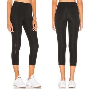 Revolve X Lovewave Barbs Pant High Rise Crop Leggings in Black
